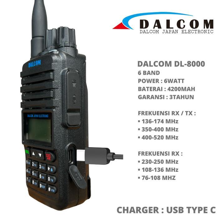 ht dalcom japan dl-8000 ht walkie talkie