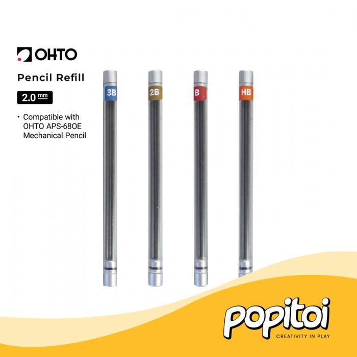 OHTO Lead Refill 2.0 mm Isi Ulang Pensil Mekanik Cetek Refil