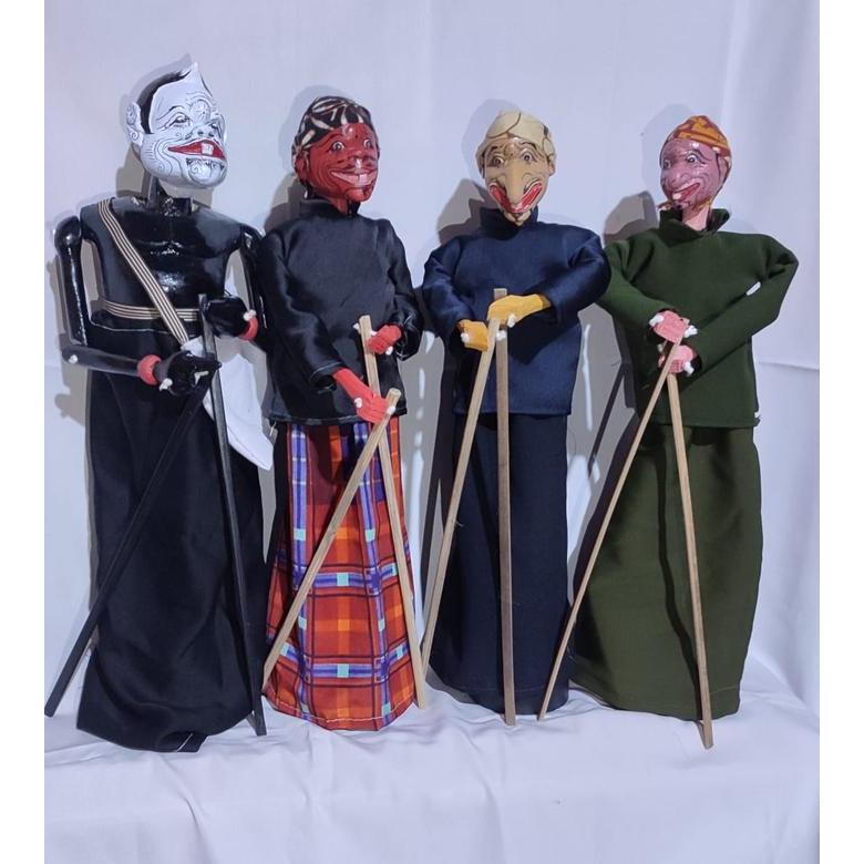 TERLARIS Wayang Golek Si cepot dan Dewala/Petruk 2 PCS