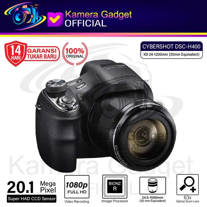 SONY CYBERSHOT DSC-H400 GARANSI RESMI - CAMERA SONY H-400