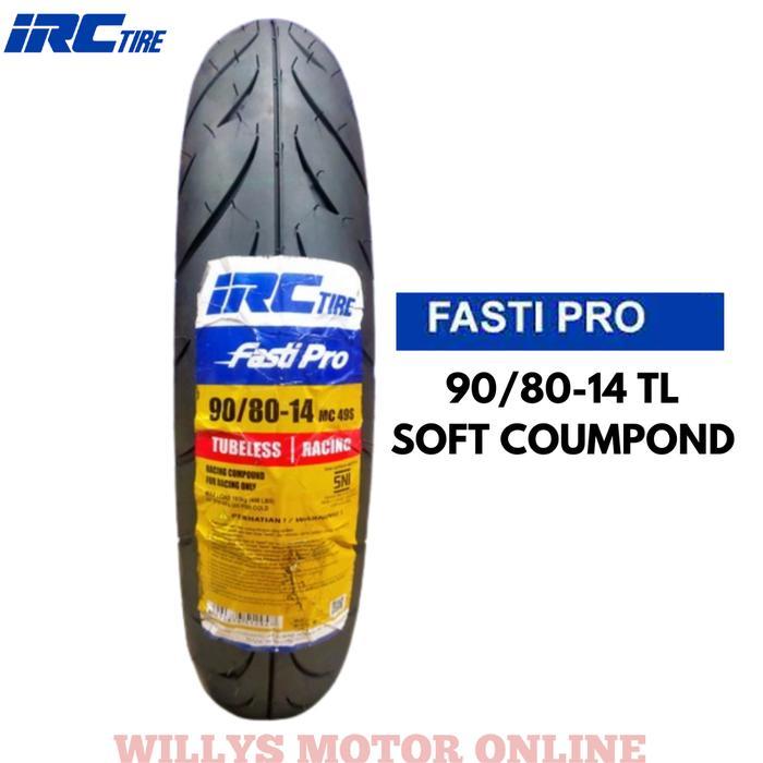 Irc Fasti Pro 90/80-14 Tubeless Soft Coumpond / Ban Matic Fasti Pro
