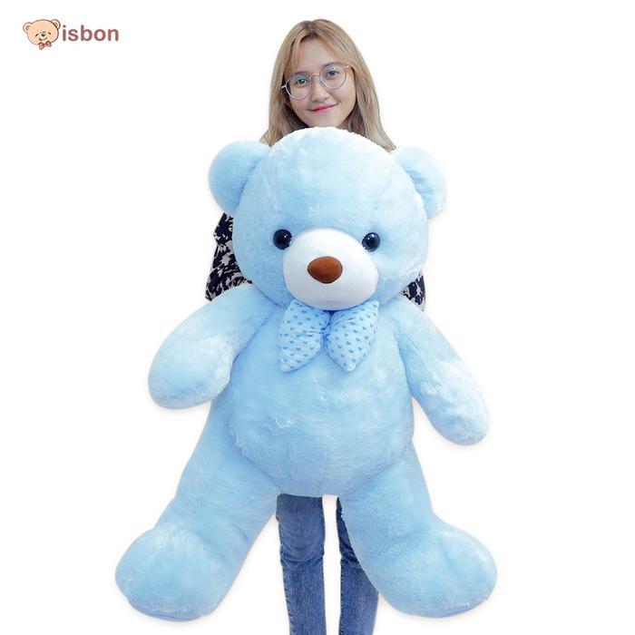 CUTYY Boneka JUMBO Beruang Happy Bear 69 CM Bahan Halus ISTANA BONEKA