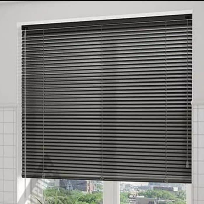 Tirai Pvc Gulung Roller Blind Jendela 60X180Cm Minimalis