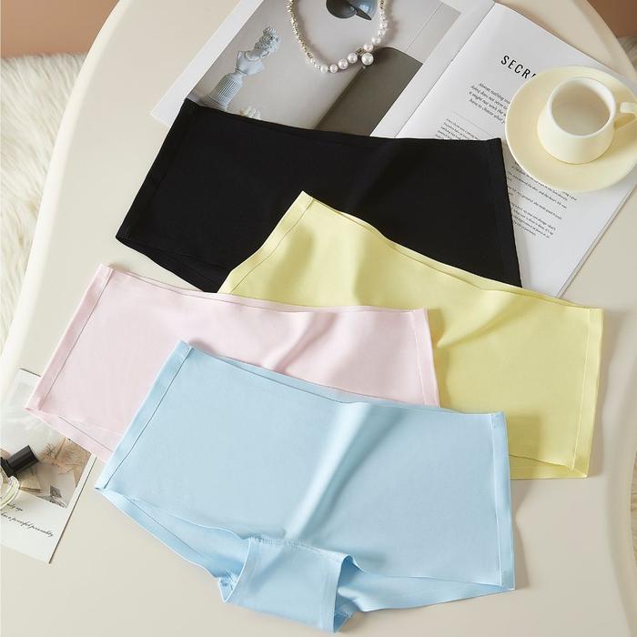 NOSILE Seamless Boyshort Panty Celana Dalam Wanita Seamless Boyshort Anti VPL