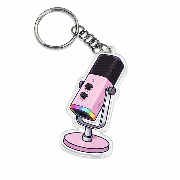 FIFINE Merchandise Keychain & Sticker AM8P AM8 SC3 SC8 Aksesoris