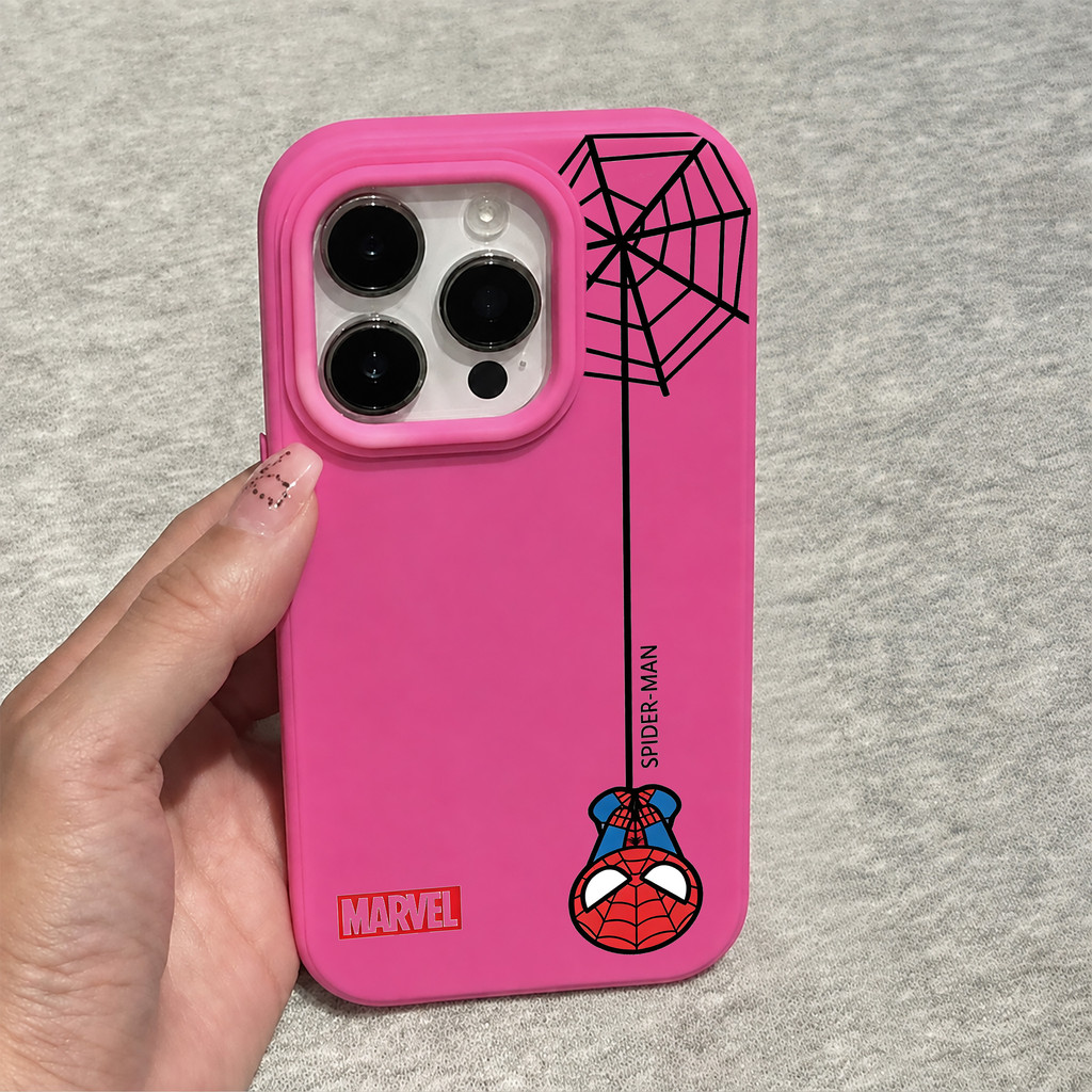 Silikon Cair Spiderman Case Redmi Poco C85 C71 Xiaomi 15T Pro 15 15C Redmi 15C 1513X 13C C65 A5 Note