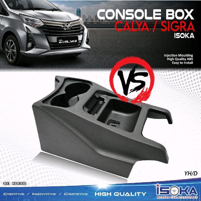 Console Box Kotak Konsol Tengah Toyota Calya / Daihatsu Sigra 2016 2017 2018 2019 2020 2021 2022