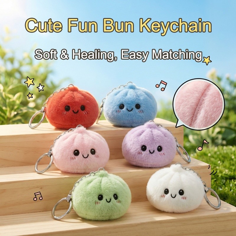 Dumpling Squishy Plush Squishy Surprise Dumplings Mystery Dumplings Keychains Accessories Bags