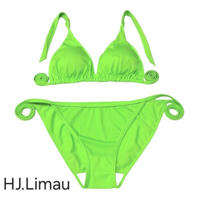 ELEGANT Bikini set BI A77 ada spon tali ikatnya lebar Swimwear