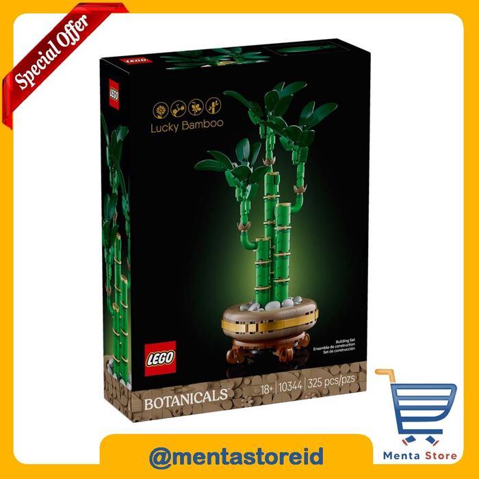 LEGO Botanical 10344 Lucky Bamboo Botanical Collection ASLI LEGO PT MAP DAN BER SNI