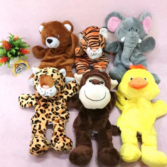 Premium Seulgi Boneka Tangan Hand Puppet Binatang Animal By Seulgi 05030130 Ukuran T33 X L22 Cm