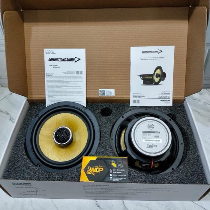 SALE Speaker koaksial domination bud6c READY