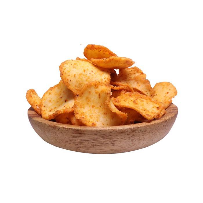 SALE Bang Bana Keripik Snack Molreng Pedas Seuhah Lata Lata - 1 Pack isi 11 Pcs