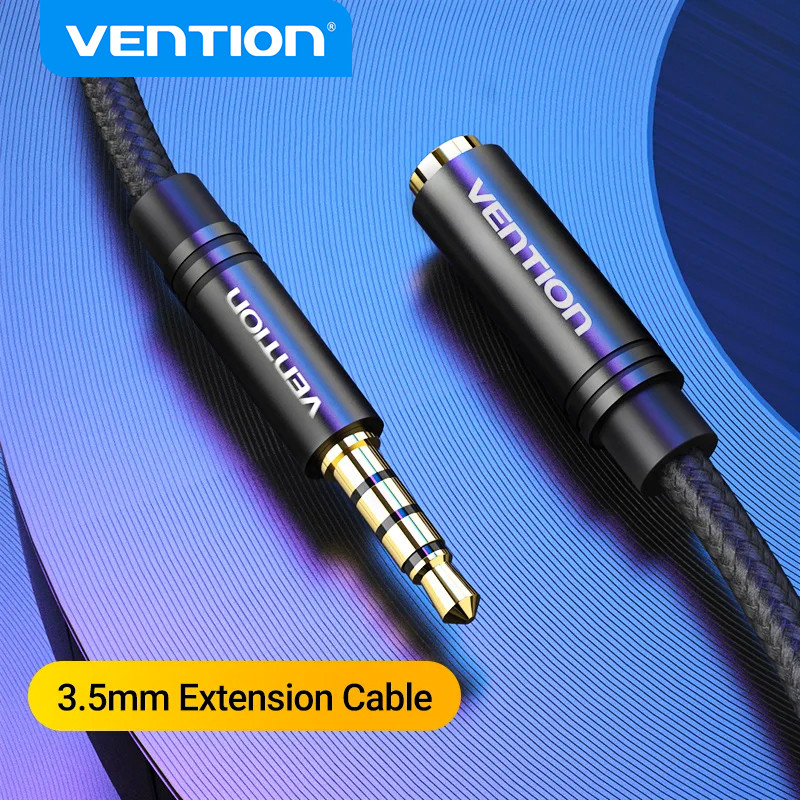 Vention Jack 3.5 Aux Extension Cable for Car Laptop Mini PC TV   Huawei Stereo 3.5 mm Jack