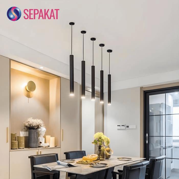 Maridhamart - Lampu Gantung Meja Bar Model Minimalis Modern Lampu Gantung Meja Makan Minimalis Lampu