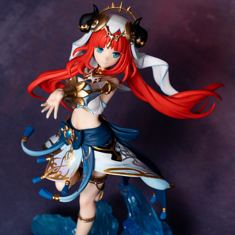 27CM Genshin Impact Cute Nilou Action Figure Game Anime Peripherals Desktop ornament Decor Model