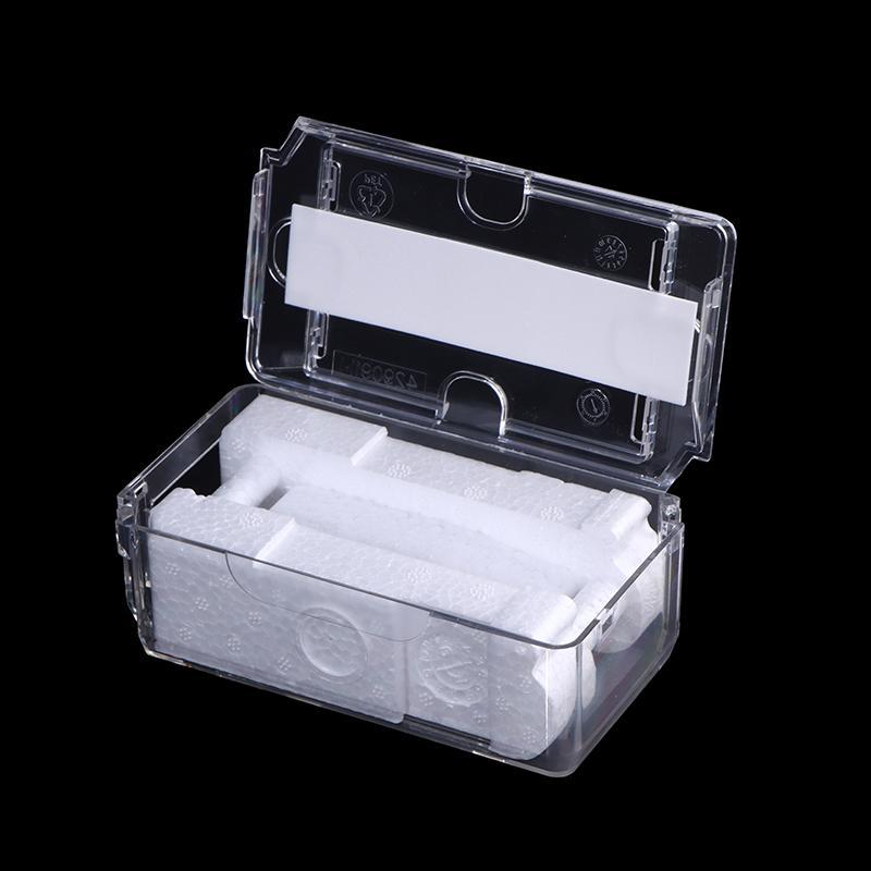 SUSU Universal Jewelry Storage Box Watch Box Men Watch Box Vintage Transparent Single Grid Watch Box