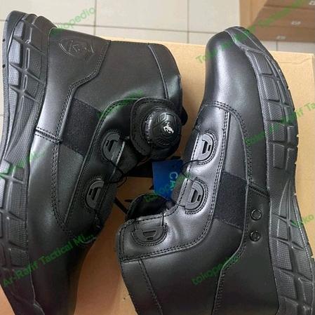 Sepatu PDH Tali Putar Midtrack Spartan Series Tactical