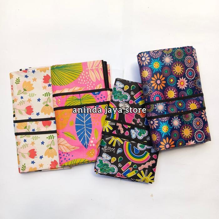 Tikar Microsatin 120X150Cm Tikar Motif Tikar Lipat Piknik Tikar Piknik Portable Tikar Anti Air Anti