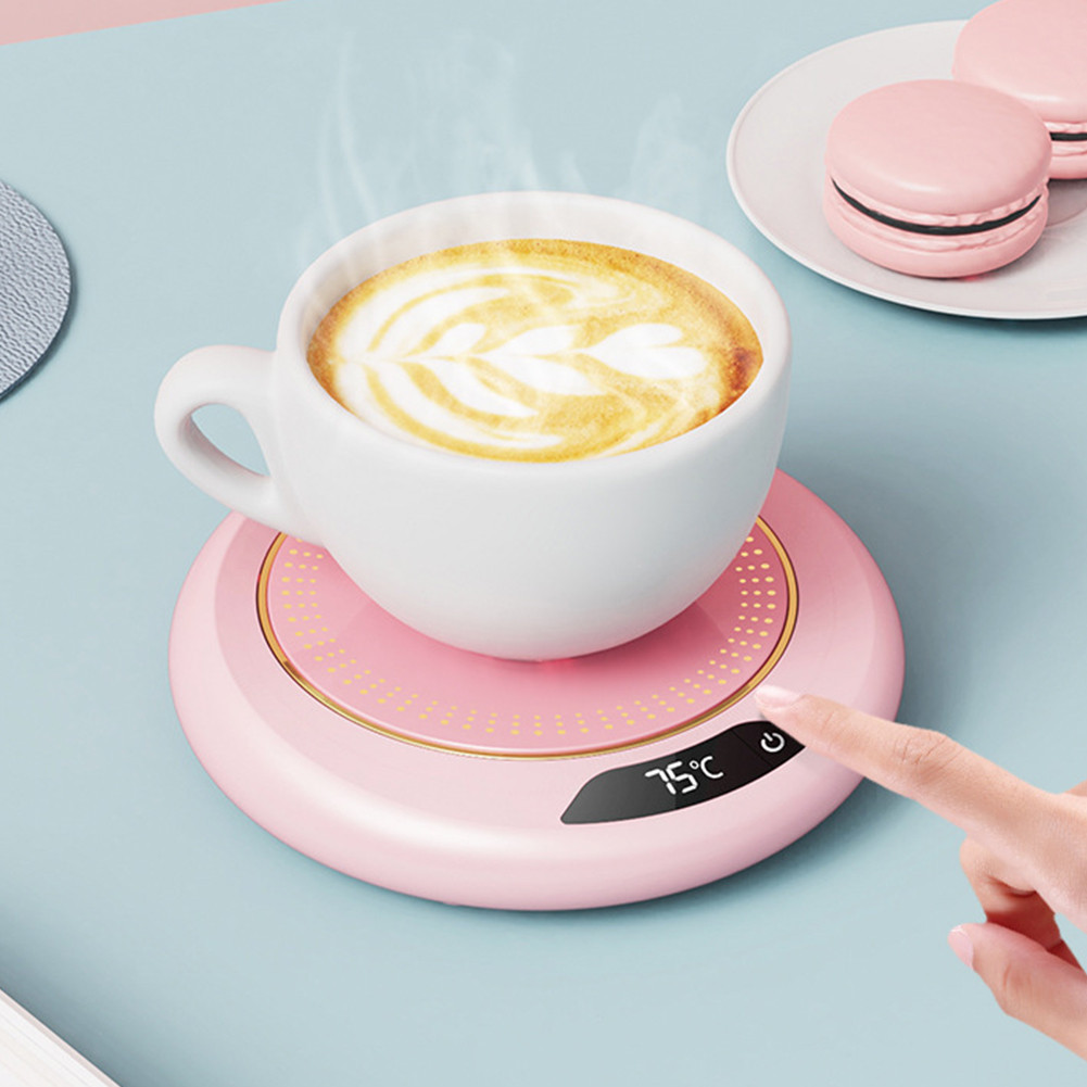 Coffee Mug Warmer Auto Shut Off Desk Mug Warmer USB Plug Electric Beverage Tea Water Milk Warmer for