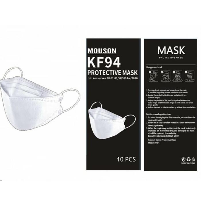New MASKER KN 95 MASKER KOREA KF 94 MASKER N95 MASKER MEDIS KF 94 EVO 1 PCS