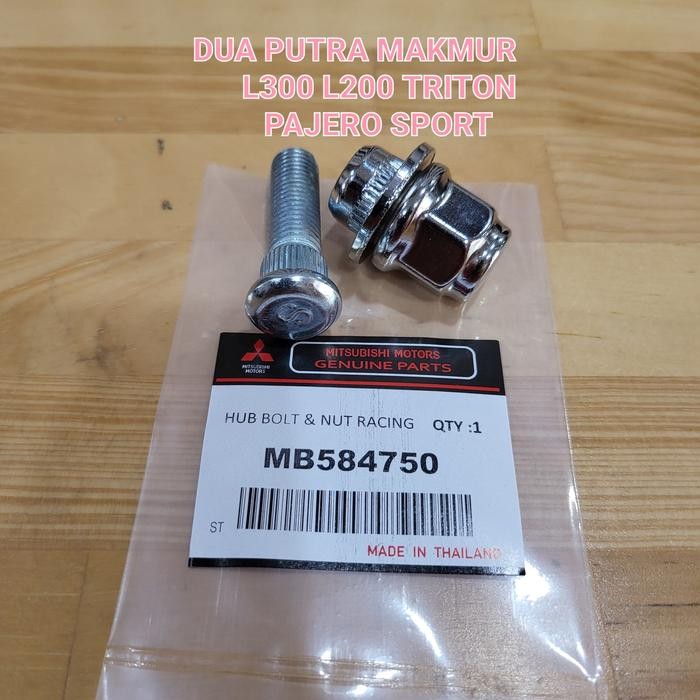 Jual Baut Roda Mur Racing L300 Disel L200 Triton Pajero Sport Mb584750
