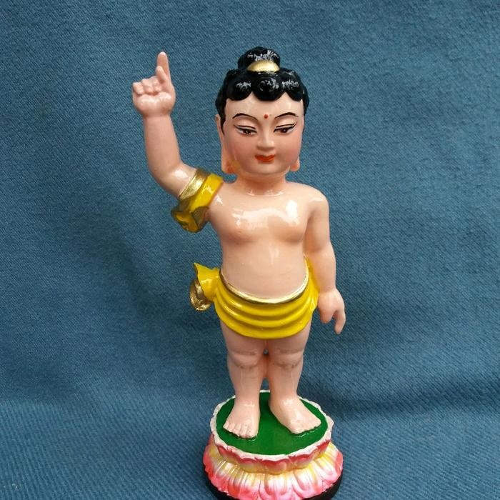Ready Patung Pajangan Buddha Baby Ukuran T17cm - utk acara mandi rupang