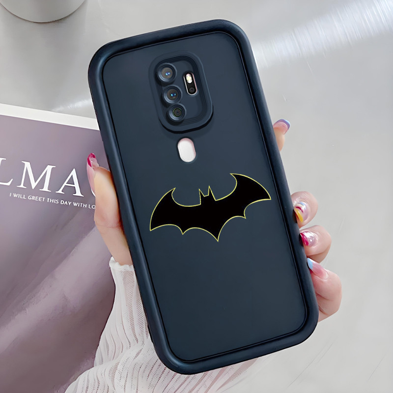 Casing Hp untuk OPPO A5 2020 A9 2020 Case Hp Casing pola kelelawar HP Cesing mata Kesing Silikon Sof