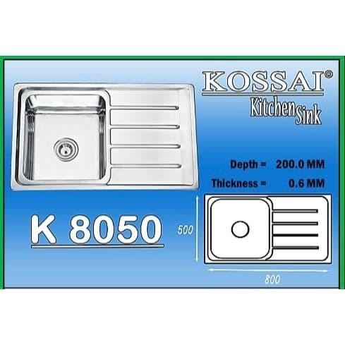 kitchen sink kossai 8050