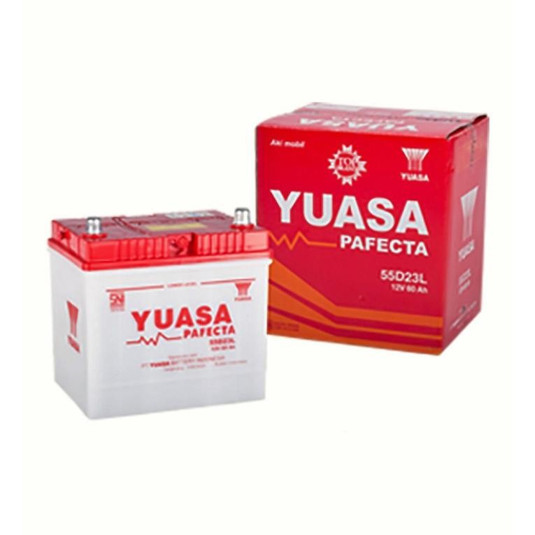 Accu Yuasa 55D23L 12V 60Ah