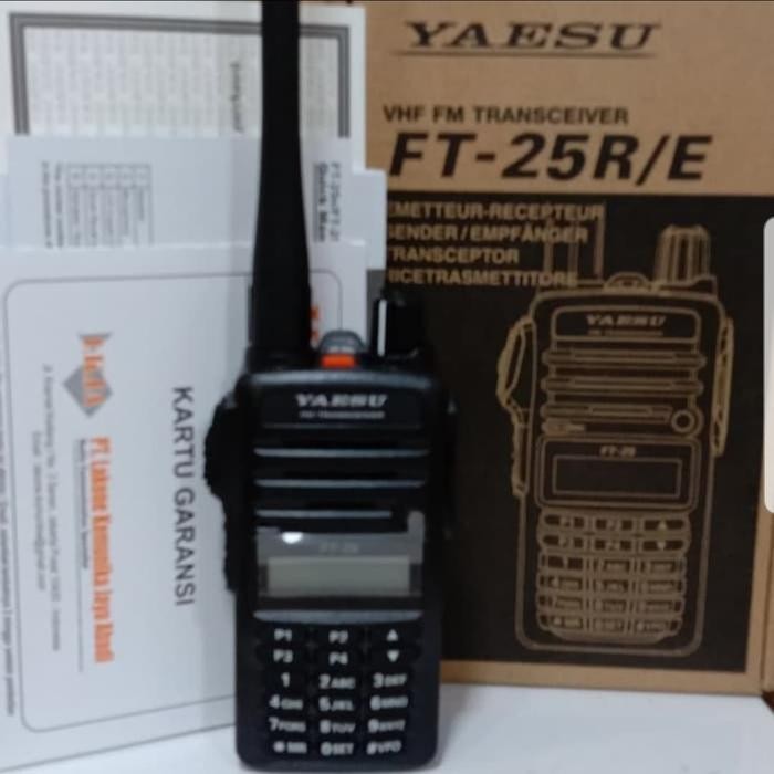JUAL HT YAESU FT-25R GARANSI YAESU FT 25 R