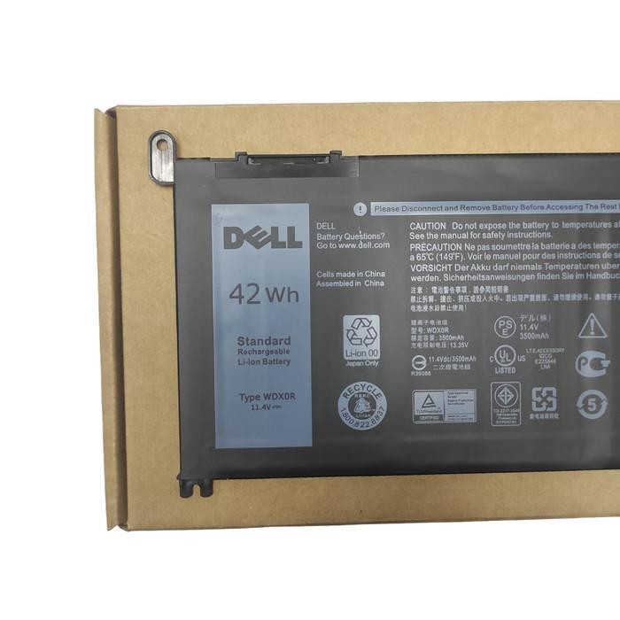 Baterai Original DELL Inspiron 14 3480 3482 3493 7460 7472 5468D 7460 (42Wh) WDX0R / WDXOR