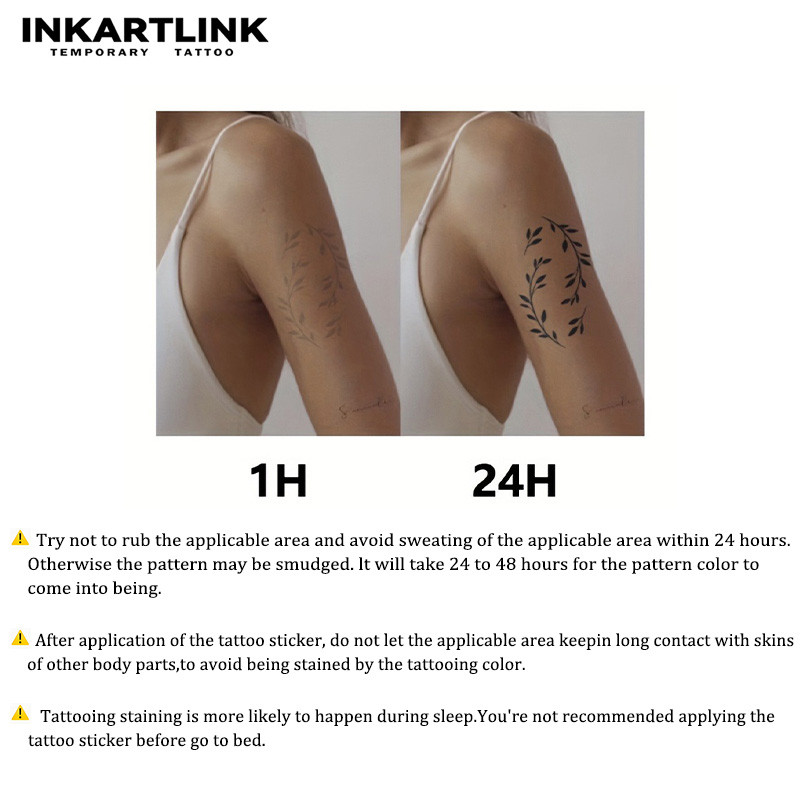 Snake temporary tattoo sticker, waterproof magic tattoo, lasts to 15 days fake tattoo, semi