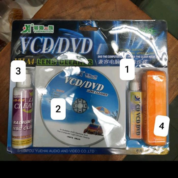 Terlaris DVD/VCD/CD CLEANER,PEMBERSIH DVD PLAYER +CAIRAN SALE