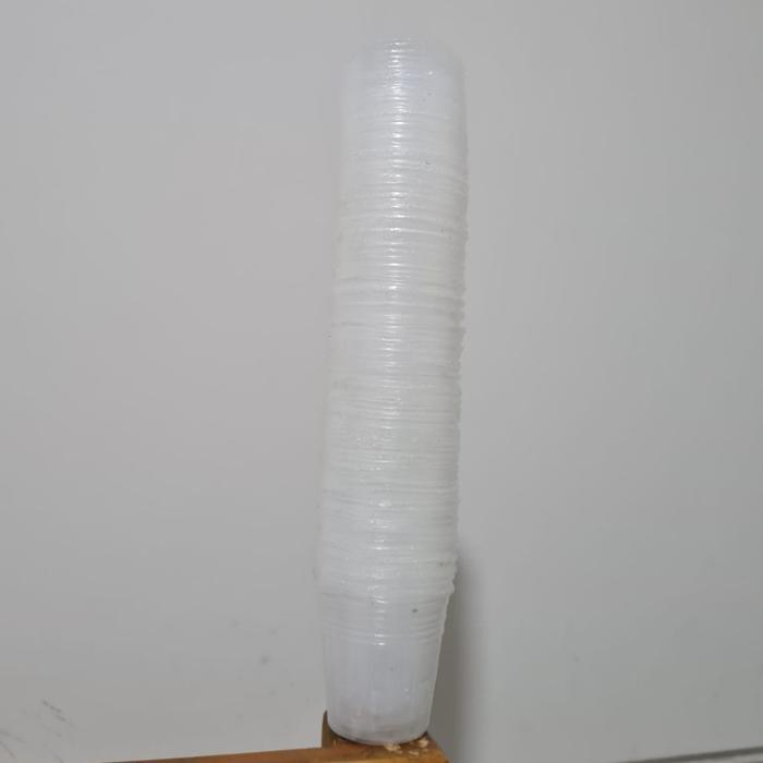 Softpot Anggrek 1.5 Inch (1 Ikat = 100 Pot) Soft Pot Transparan