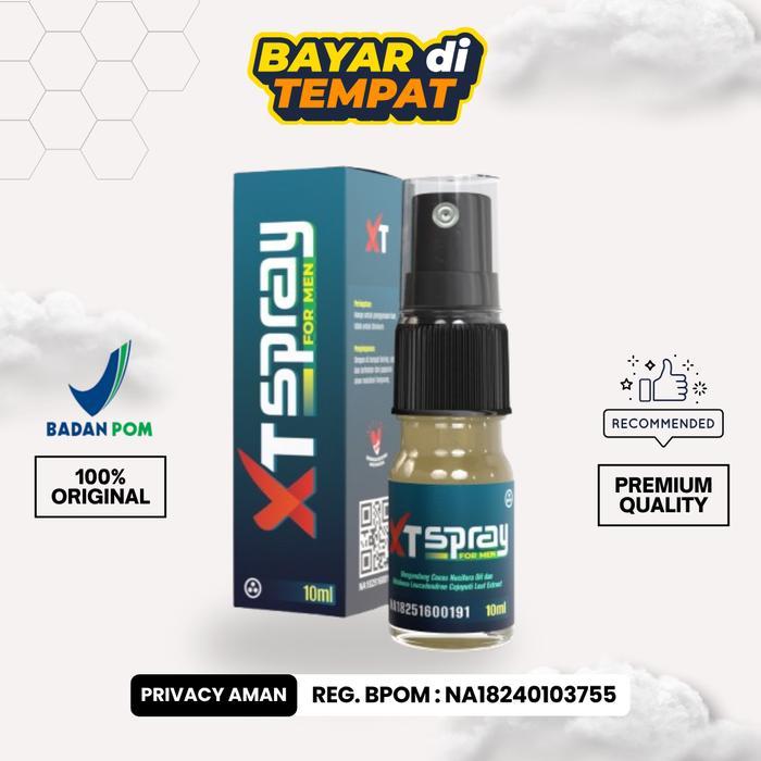 xm21- Xt Spray Vitalitas Stamina Pria Dewasa Keras Tahan Lama Semprot - 10Ml Xtrong Spray