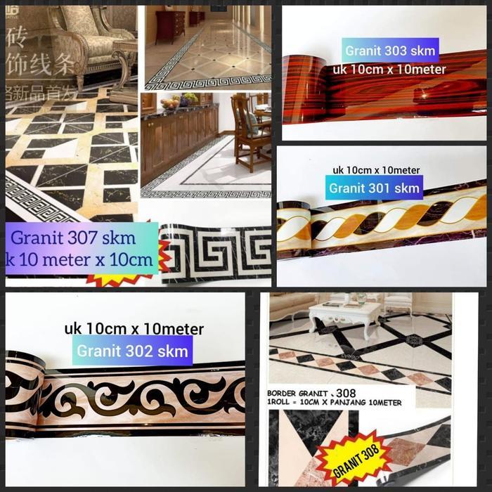 DEKORATIF STIKER LANTAI WALLPAPER LANTAI MODEL GRANIT