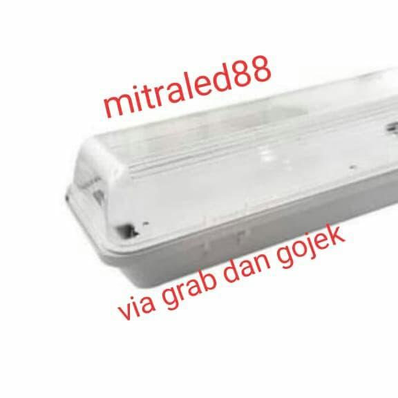 Kap Housing Lampu Watterproof 1X16W/16Watt 1Set Lampu Tl Philips 16Wat