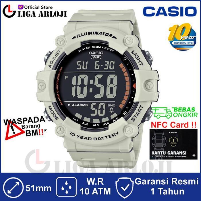 CASIO AE-1500WH-8B2VDF JAM TANGAN PRIA DIGITAL AE1500WH AE-1500WH-8B2 AE 1500WH 8B2VDF