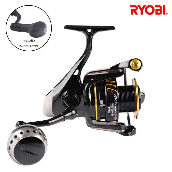 Reel Ryobi AP Power III Full Metal Body And Spool Kuat Best Quality