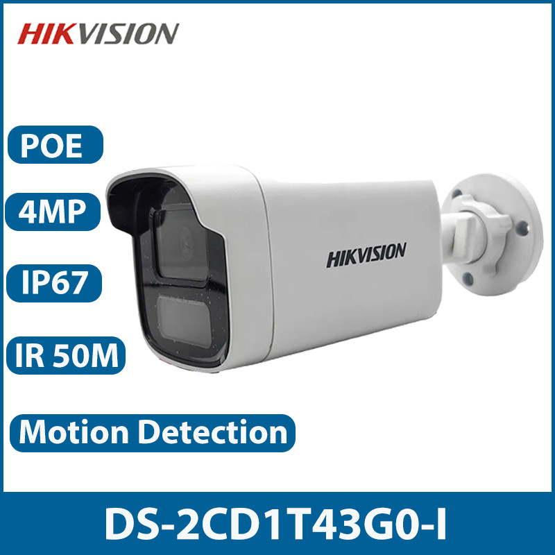 Hikvision IP Camera Security Protection 4MP Outdoor Fixed IP67