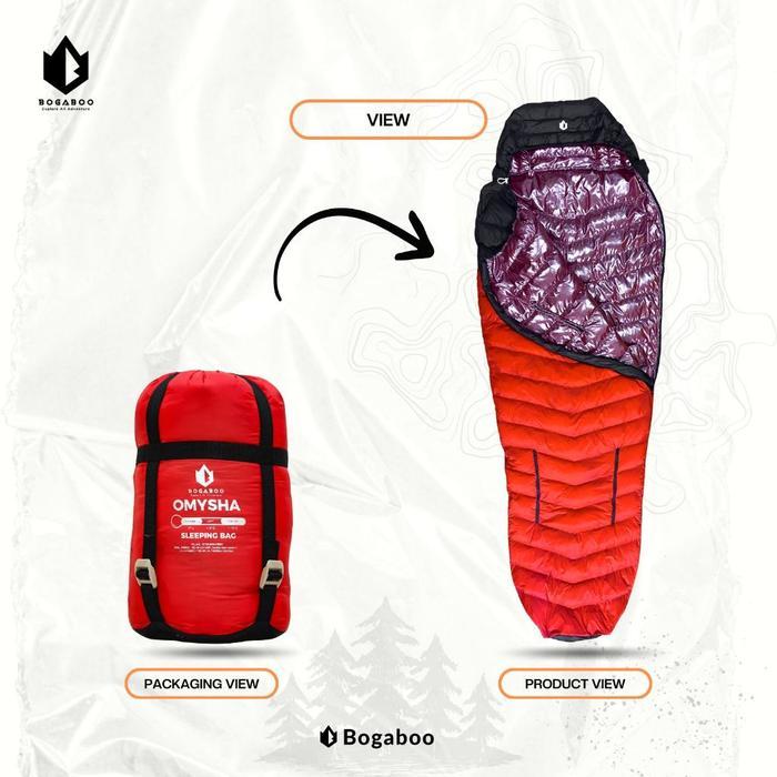 Bogaboo Sleeping Bag Thermal Omny Ecodown Fp 600Seri Omysha Sleeping Bag Thermal Bivvy Sleeping Bag
