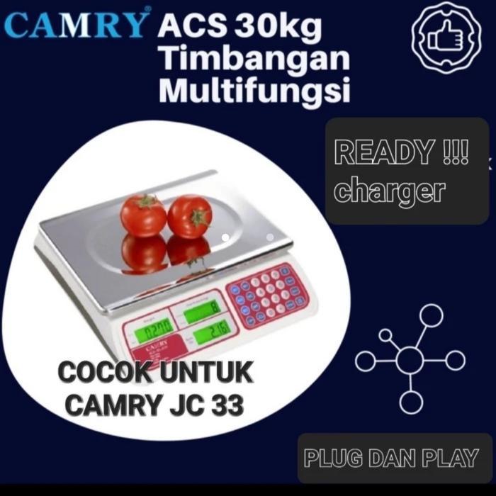 pfaw- ( Charger Timbangan 6V 2A ) Adaptor Digital Buah Sayur 1A 500Ma 1000Ma