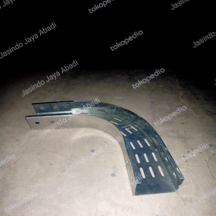 Elbow tray / horizontal elbow / Bend tray 100 x 100 Electro