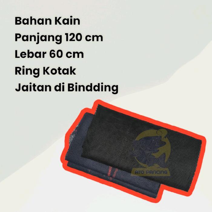 Koja / Korang Ikan Bahan Kain 120 Cm Ring Kotak Original