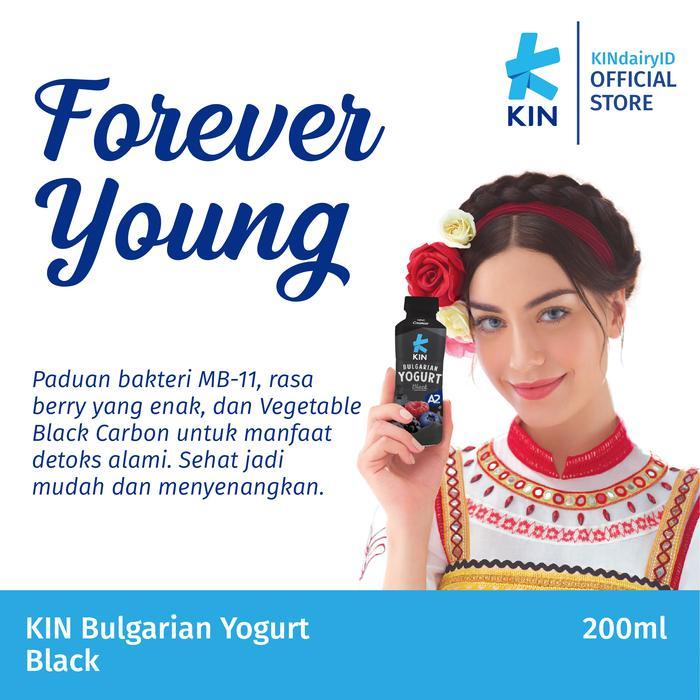 p410- Kin Bulgarian Yogurt Black (24 X 200 Ml)