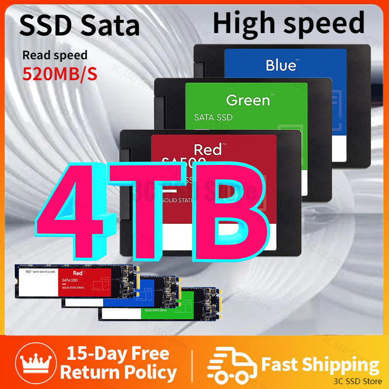 Original SSD Sata 1TB 2TB 4TB Hard Drive Disk Sata3 2.5 Inch Ssd TLC