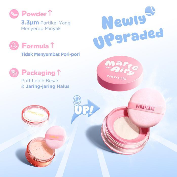 Nasywa- [Official]Pinkflash Pinkflash Airymatte Loose Powder Micro Powder Particles