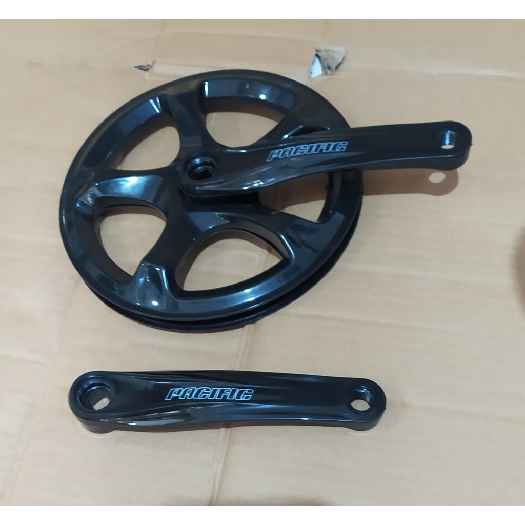 Crank 52T Pacific / Crankset single speed 52T / Crank set 52T / Kreng 52T / Gir gear depan sepeda Kr