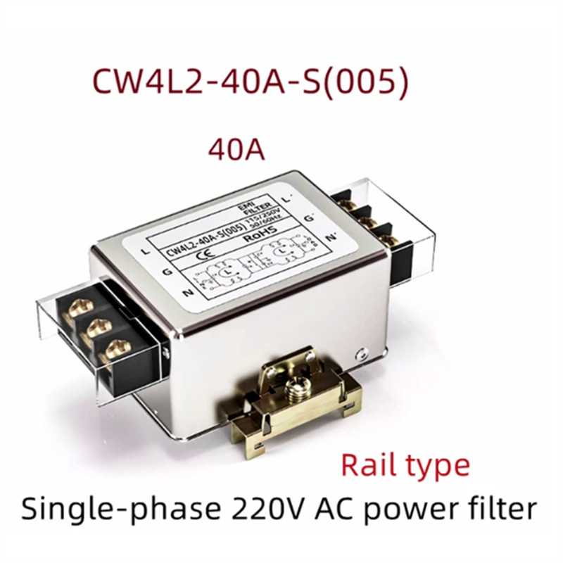 A19E-CW4L2-40A-S(005) Single-Phase 220V Power Filter For AC EMI Power Supply Anti-Interfe